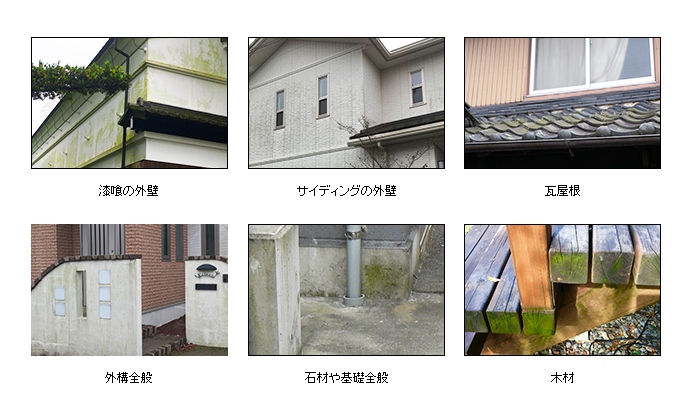 コケクリーン使用用途 コケクリーン使用用途